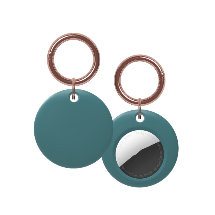 Silicone Shockproof Protective Cover Case with Keychain Ring For AirTag