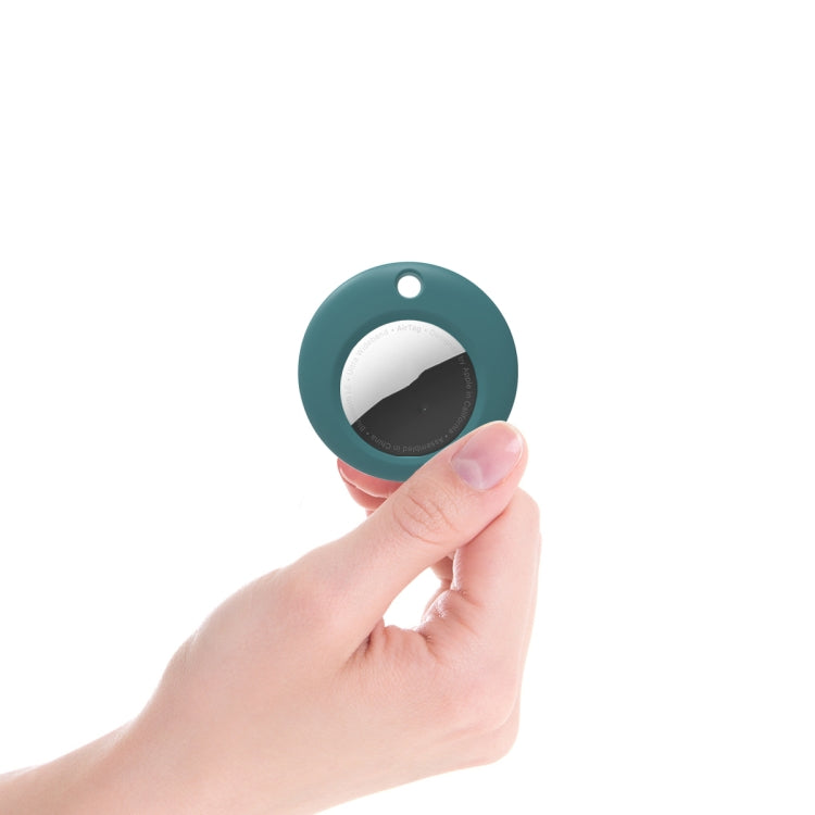 Silicone Shockproof Protective Cover Case with Keychain Ring For AirTag
