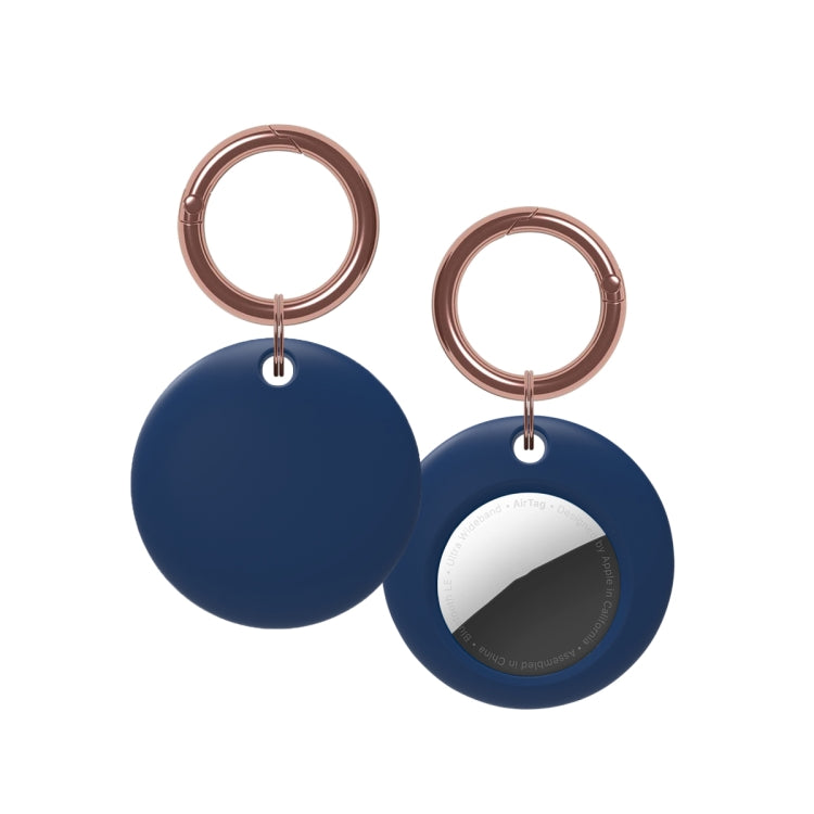 Silicone Shockproof Protective Cover Case with Keychain Ring For AirTag