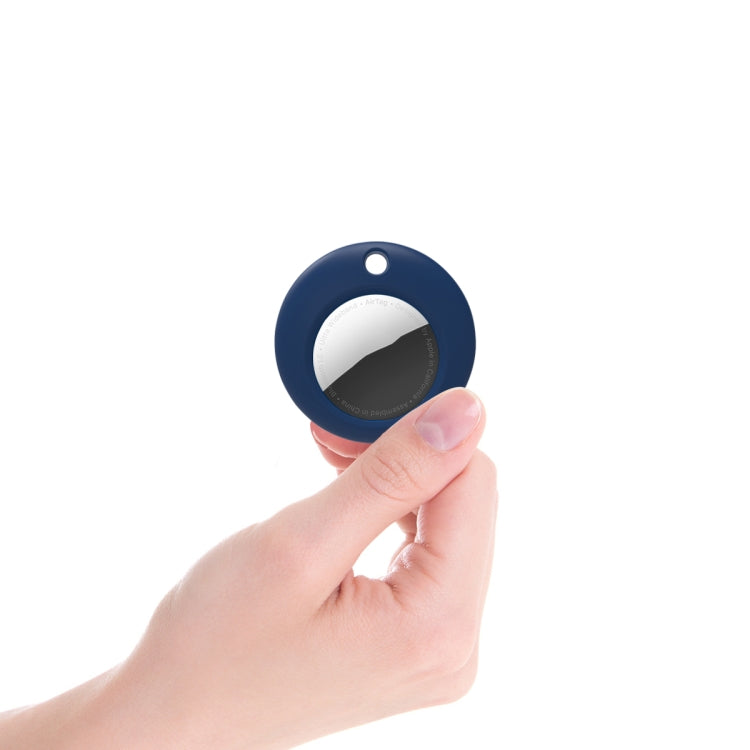 Silicone Shockproof Protective Cover Case with Keychain Ring For AirTag
