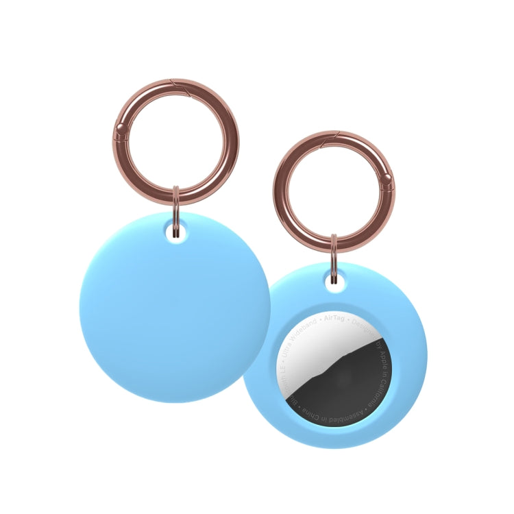 Silicone Shockproof Protective Cover Case with Keychain Ring For AirTag