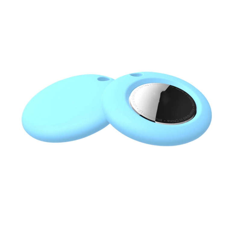 Silicone Shockproof Protective Cover Case with Keychain Ring For AirTag