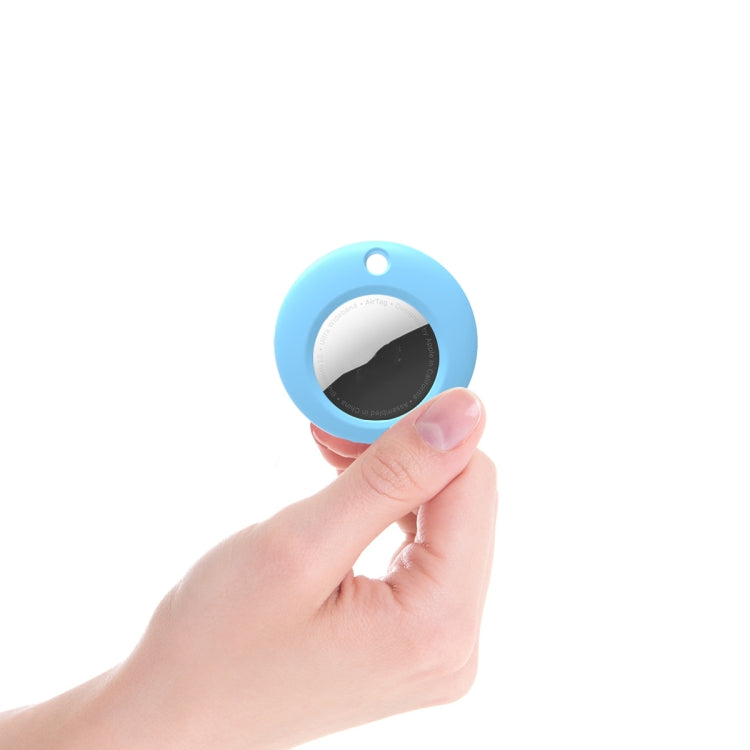 Silicone Shockproof Protective Cover Case with Keychain Ring For AirTag