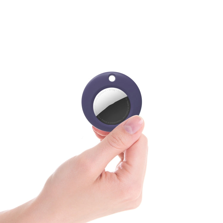 Silicone Shockproof Protective Cover Case with Keychain Ring For AirTag