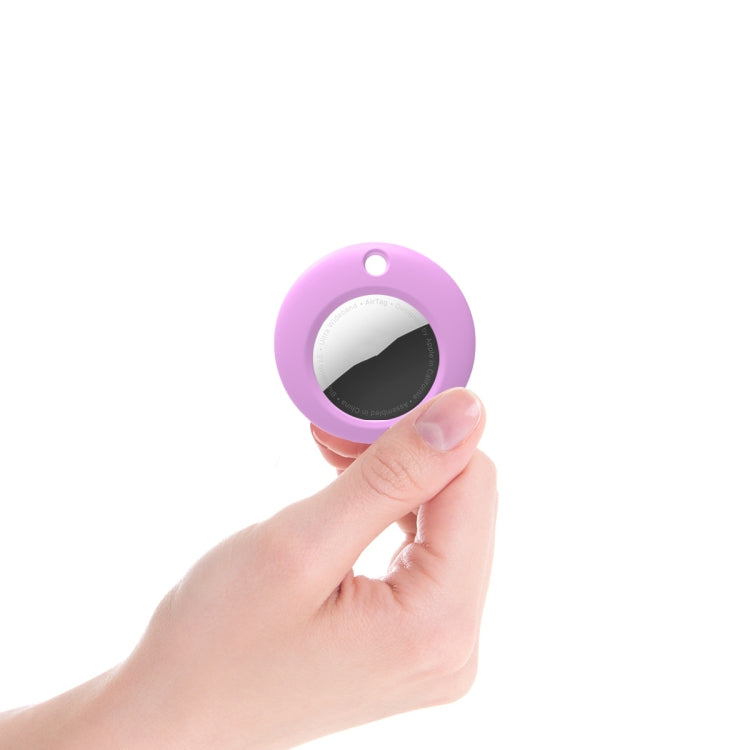 Silicone Shockproof Protective Cover Case with Keychain Ring For AirTag