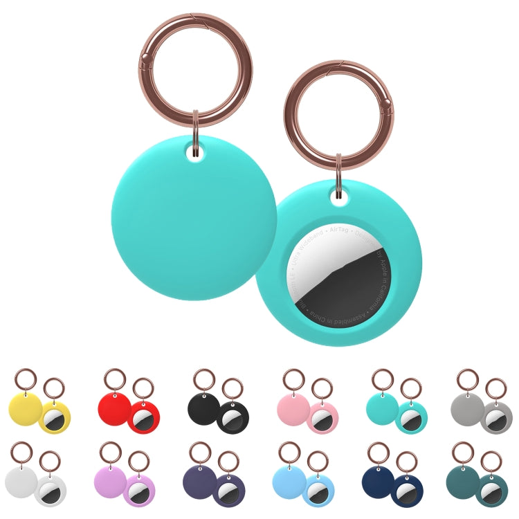 Silicone Shockproof Protective Cover Case with Keychain Ring For AirTag