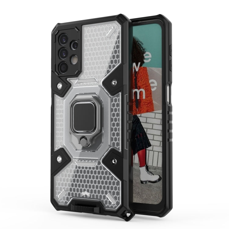 For Samsung Galaxy A32 5G Space PC+TPU Ring Holder Protective Case