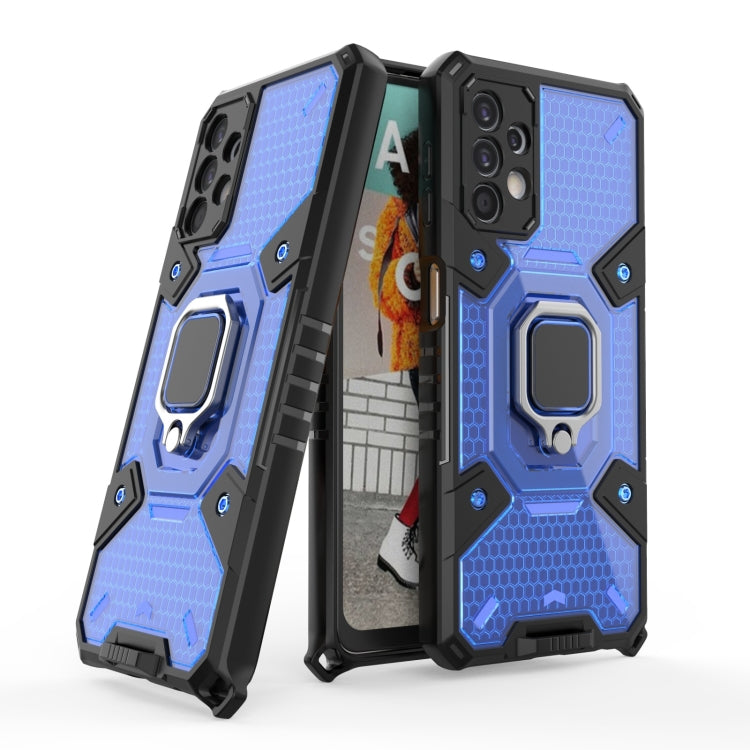 For Samsung Galaxy A32 5G Space PC+TPU Ring Holder Protective Case