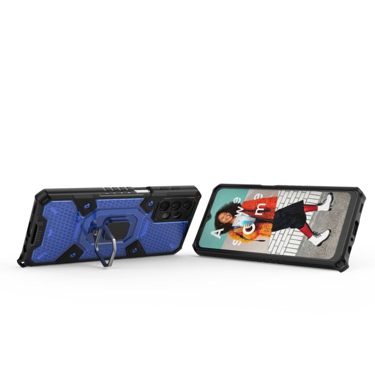 For Samsung Galaxy A32 5G Space PC+TPU Ring Holder Protective Case