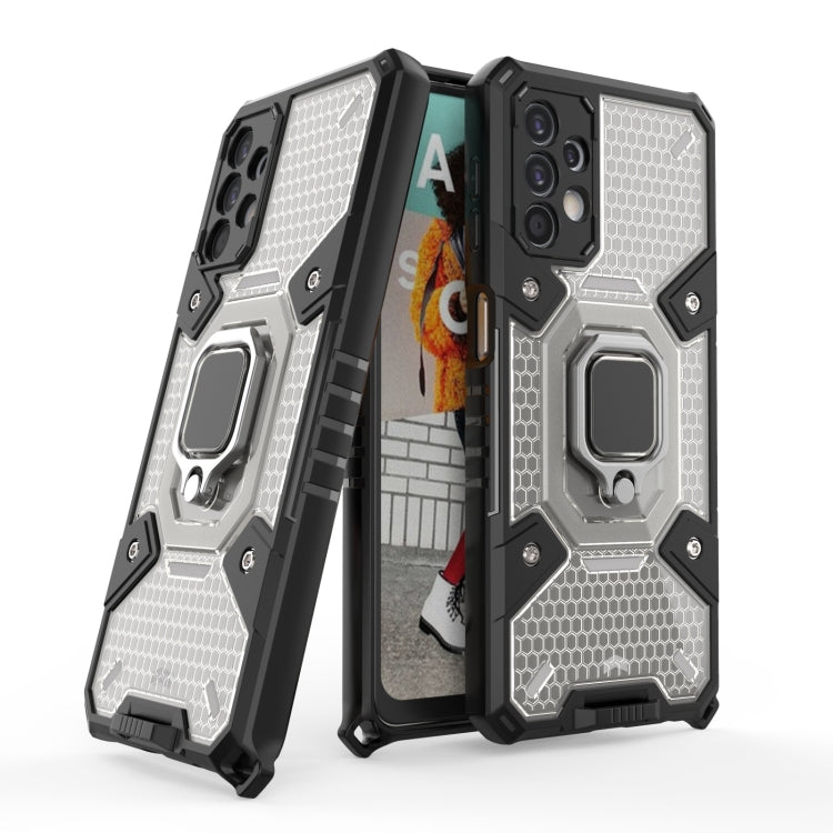 For Samsung Galaxy A32 5G Space PC+TPU Ring Holder Protective Case