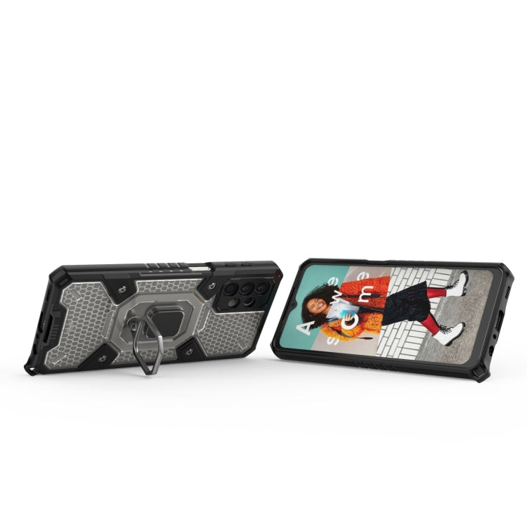 For Samsung Galaxy A32 5G Space PC+TPU Ring Holder Protective Case