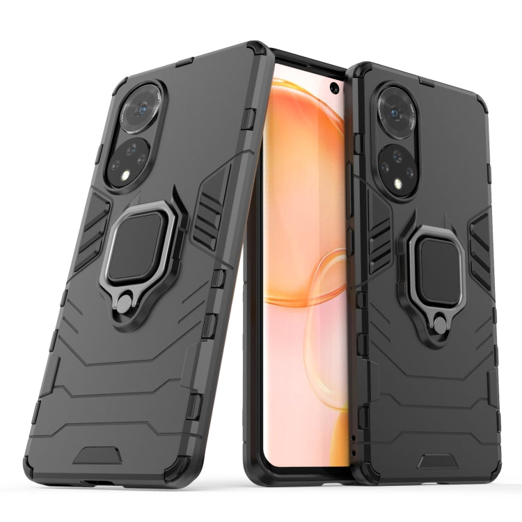 For Honor 50 PC + TPU Shockproof Protective Case with Magnetic Ring Holder
