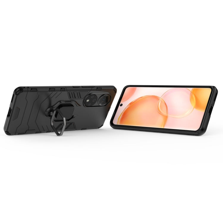 For Honor 50 PC + TPU Shockproof Protective Case with Magnetic Ring Holder