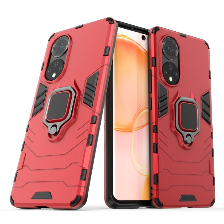 For Honor 50 PC + TPU Shockproof Protective Case with Magnetic Ring Holder