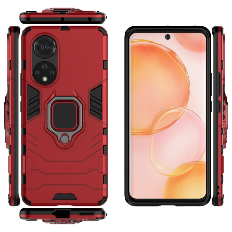 For Honor 50 PC + TPU Shockproof Protective Case with Magnetic Ring Holder