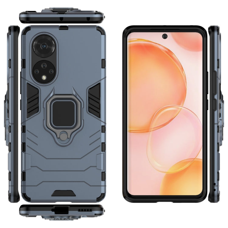 For Honor 50 PC + TPU Shockproof Protective Case with Magnetic Ring Holder