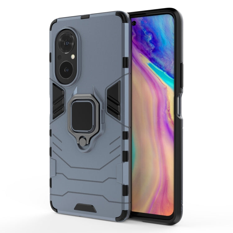 For Honor 50 SE PC + TPU Shockproof Protective Case with Magnetic Ring Holder