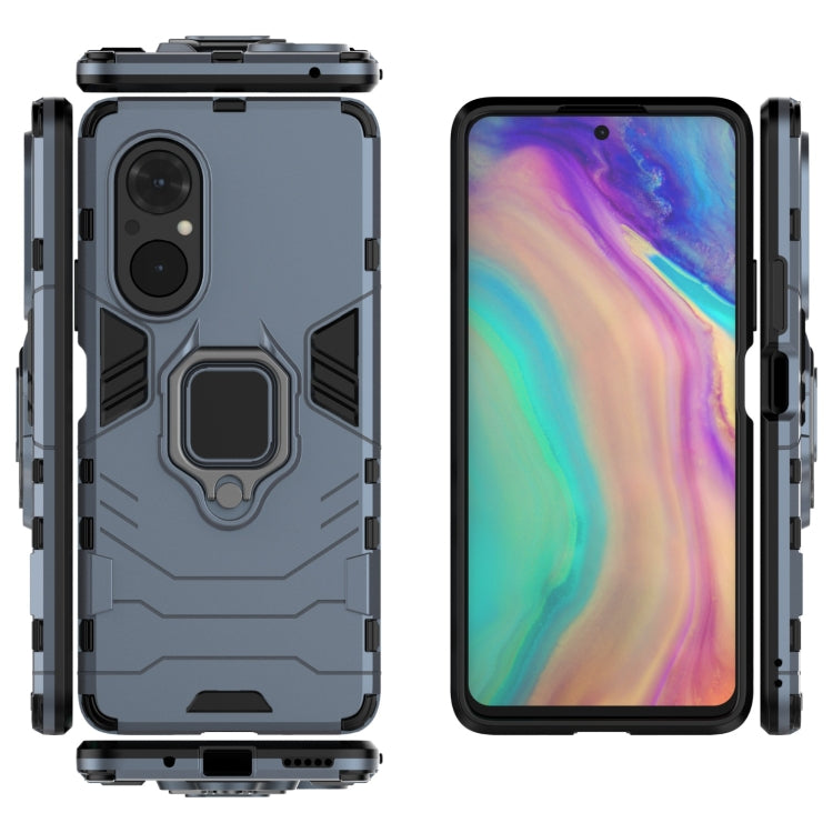 For Honor 50 SE PC + TPU Shockproof Protective Case with Magnetic Ring Holder