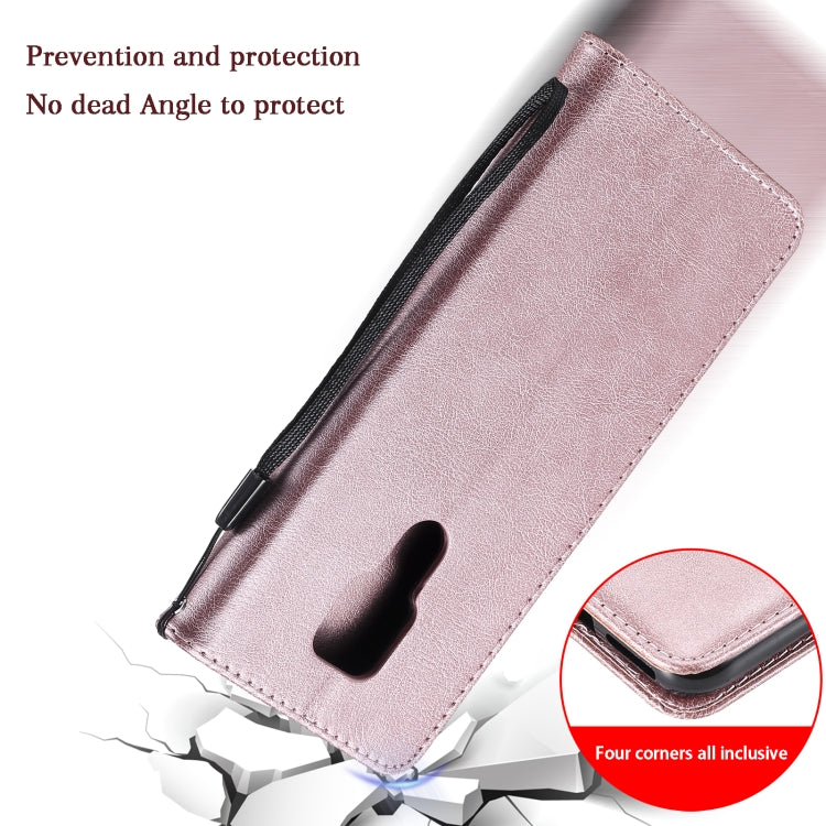 For Motorola Moto G Play 2021 Solid Color Horizontal Flip Protective Leather Case with Holder & Card Slots & Wallet & Photo Frame & Lanyard