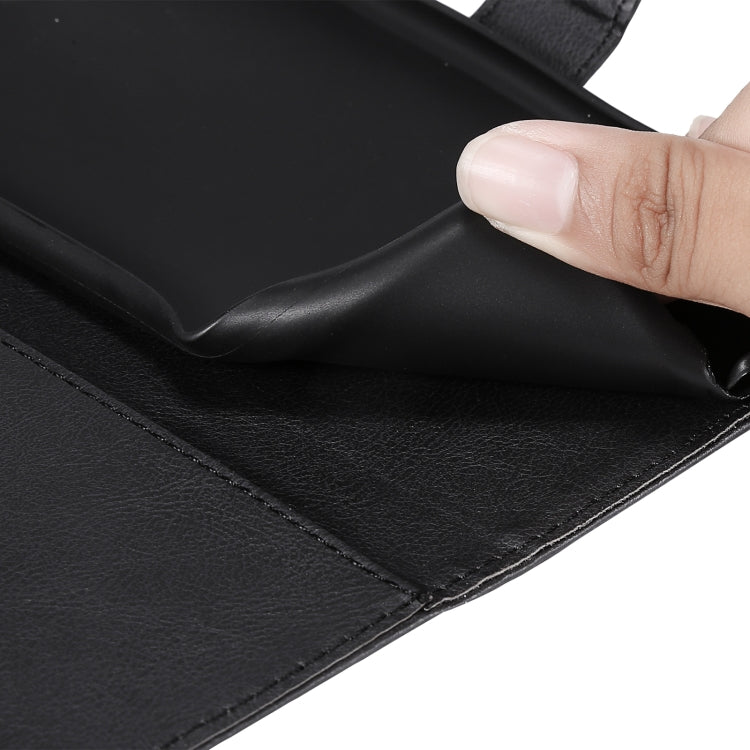 For Samsung Galaxy A32 4G Solid Color Horizontal Flip Protective Leather Case with Holder & Card Slots & Wallet & Photo Frame & Lanyard