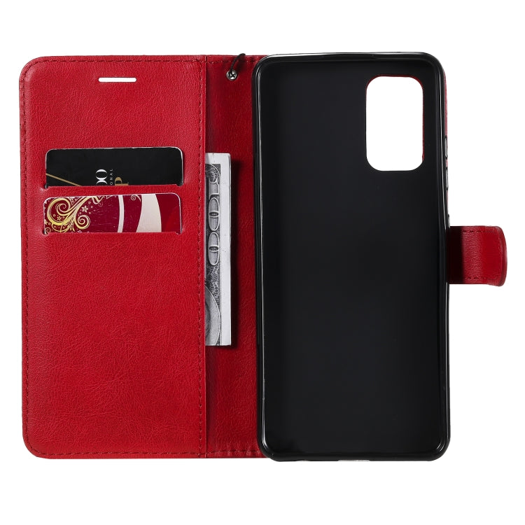 For Samsung Galaxy A32 4G Solid Color Horizontal Flip Protective Leather Case with Holder & Card Slots & Wallet & Photo Frame & Lanyard