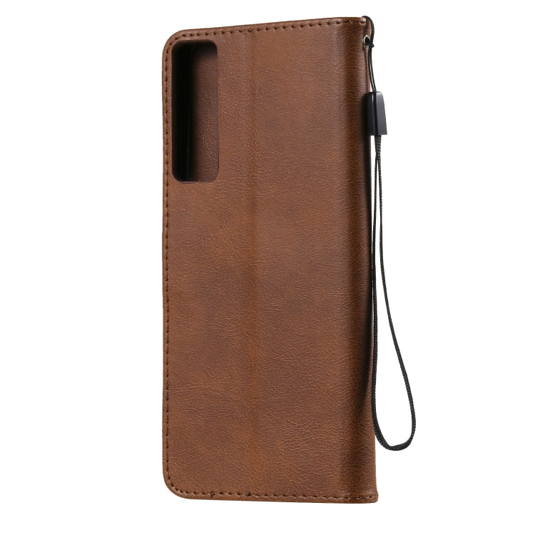 For LG Stylo 7 5G / 4G Solid Color Horizontal Flip Protective Leather Case with Holder & Card Slots & Wallet & Photo Frame & Lanyard