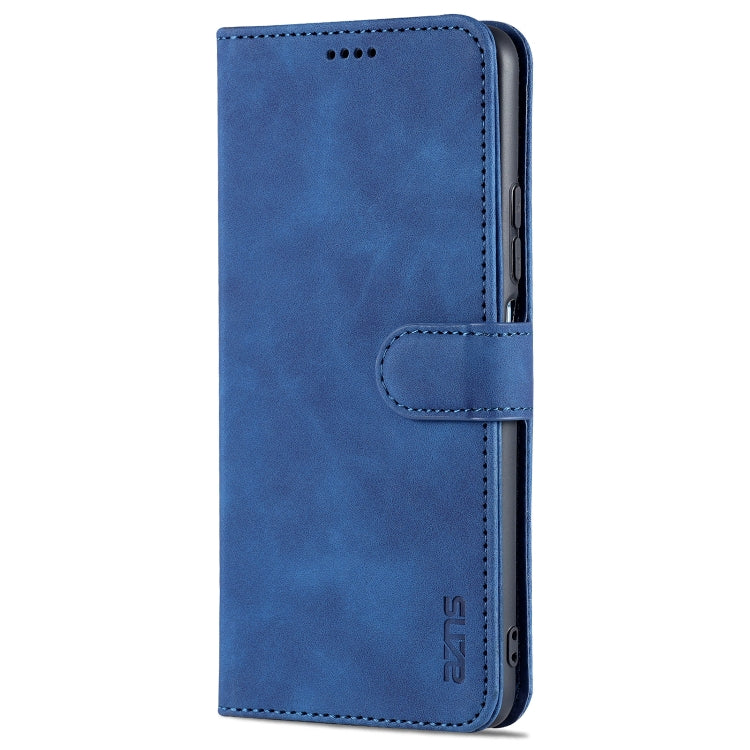 For Xiaomi Poco F3 AZNS Skin Feel Calf Texture Horizontal Flip Leather Case with Card Slots & Holder & Wallet