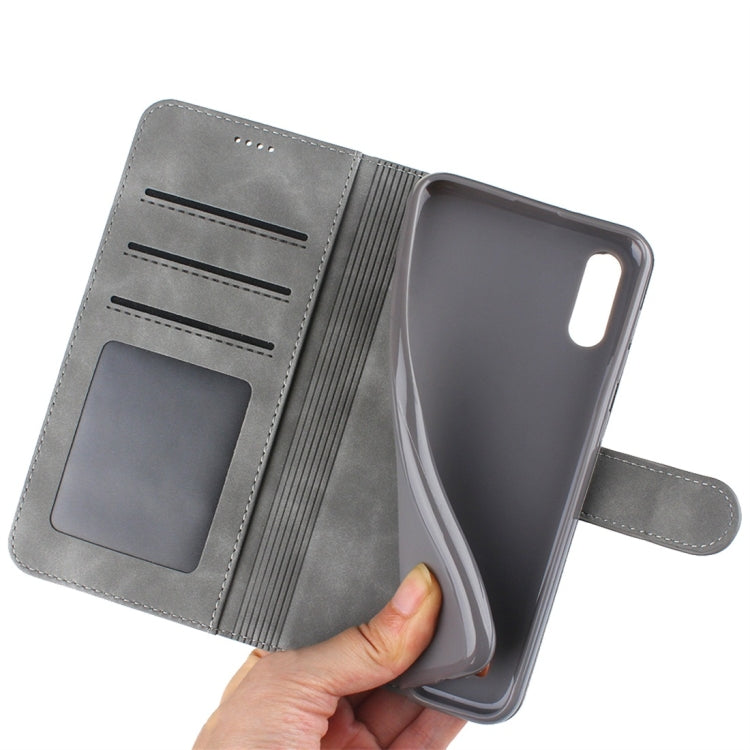 For Galaxy A10 / M10 Diaobaolee Pure Fresh Texture Horizontal Flip Leather Case, with Holder & Card Slot & Wallet & Photo Frame