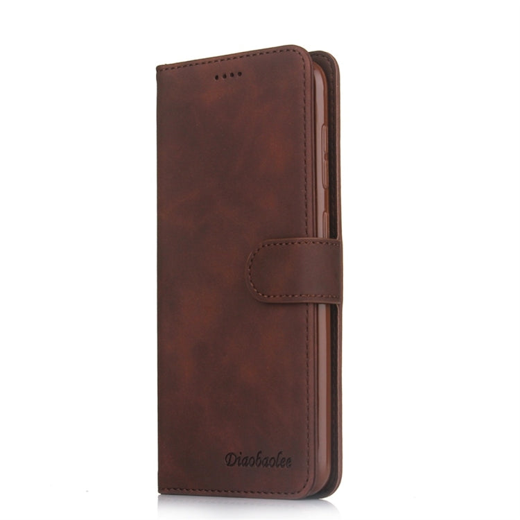 For Galaxy A20 / A30 Diaobaolee Pure Fresh Texture Horizontal Flip Leather Case, with Holder & Card Slot & Wallet & Photo Frame