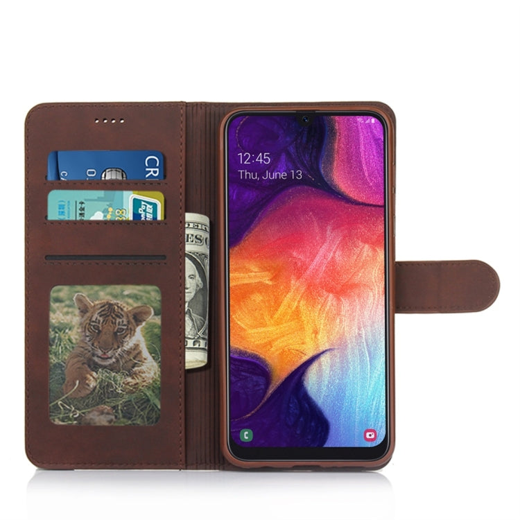 For Galaxy A20 / A30 Diaobaolee Pure Fresh Texture Horizontal Flip Leather Case, with Holder & Card Slot & Wallet & Photo Frame