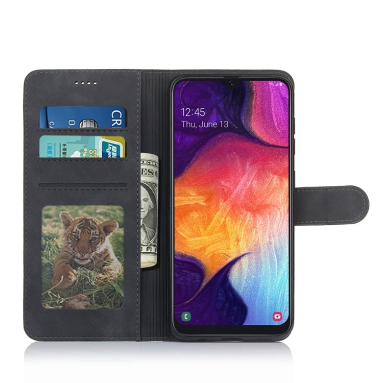 For Galaxy A20 / A30 Diaobaolee Pure Fresh Texture Horizontal Flip Leather Case, with Holder & Card Slot & Wallet & Photo Frame