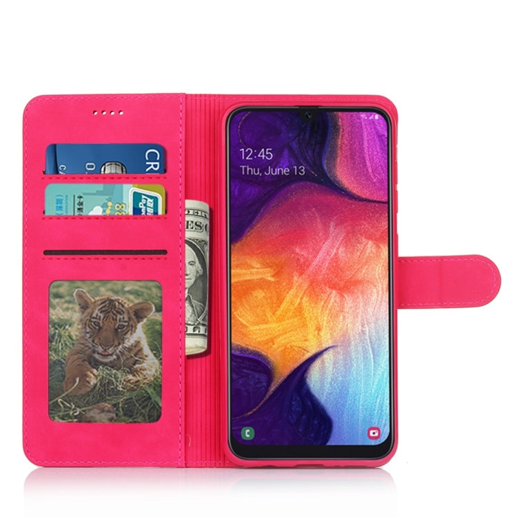 For Galaxy A20 / A30 Diaobaolee Pure Fresh Texture Horizontal Flip Leather Case, with Holder & Card Slot & Wallet & Photo Frame