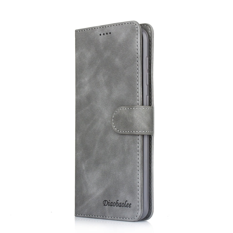 For Galaxy A20 / A30 Diaobaolee Pure Fresh Texture Horizontal Flip Leather Case, with Holder & Card Slot & Wallet & Photo Frame