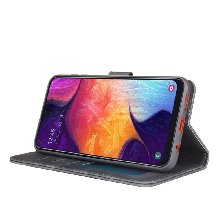 For Galaxy A20 / A30 Diaobaolee Pure Fresh Texture Horizontal Flip Leather Case, with Holder & Card Slot & Wallet & Photo Frame