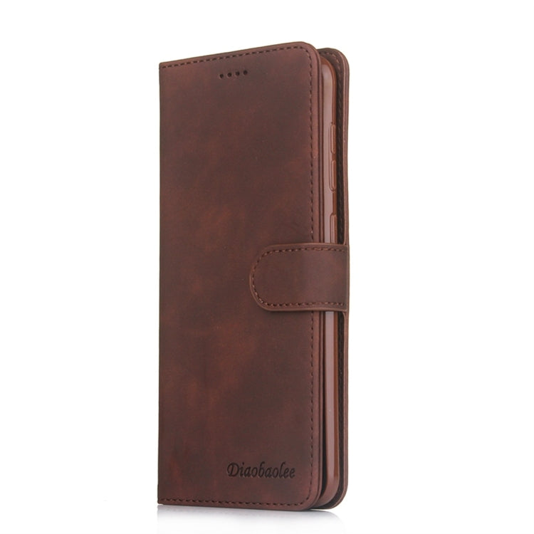 For Galaxy A30s / A50s Diaobaolee Pure Fresh Texture Horizontal Flip Leather Case, with Holder & Card Slot & Wallet & Photo Frame