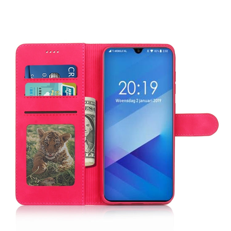 For Galaxy A30s / A50s Diaobaolee Pure Fresh Texture Horizontal Flip Leather Case, with Holder & Card Slot & Wallet & Photo Frame