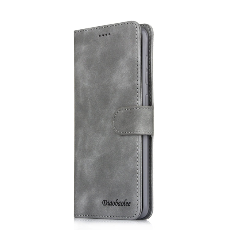 For Galaxy A30s / A50s Diaobaolee Pure Fresh Texture Horizontal Flip Leather Case, with Holder & Card Slot & Wallet & Photo Frame