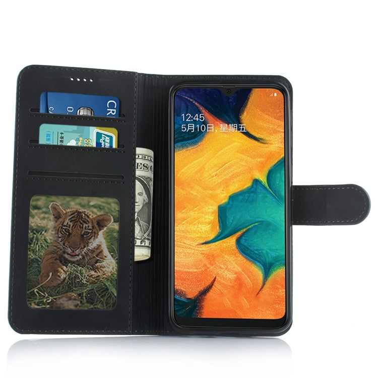 For Galaxy A40 Diaobaolee Pure Fresh Texture Horizontal Flip Leather Case, with Holder & Card Slot & Wallet & Photo Frame