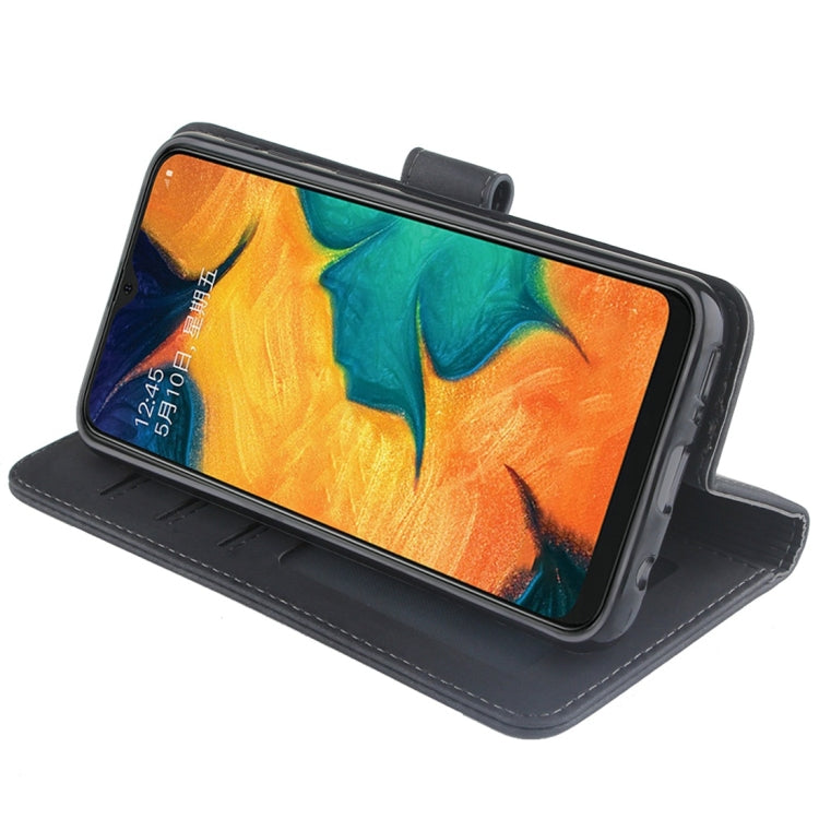 For Galaxy A40 Diaobaolee Pure Fresh Texture Horizontal Flip Leather Case, with Holder & Card Slot & Wallet & Photo Frame