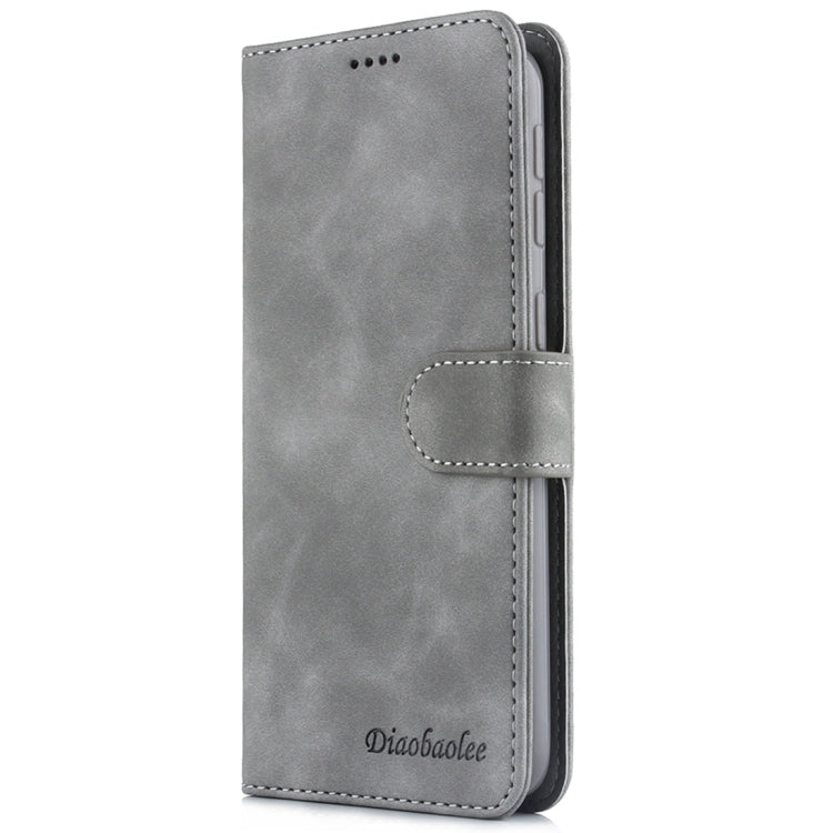 For Galaxy A40 Diaobaolee Pure Fresh Texture Horizontal Flip Leather Case, with Holder & Card Slot & Wallet & Photo Frame