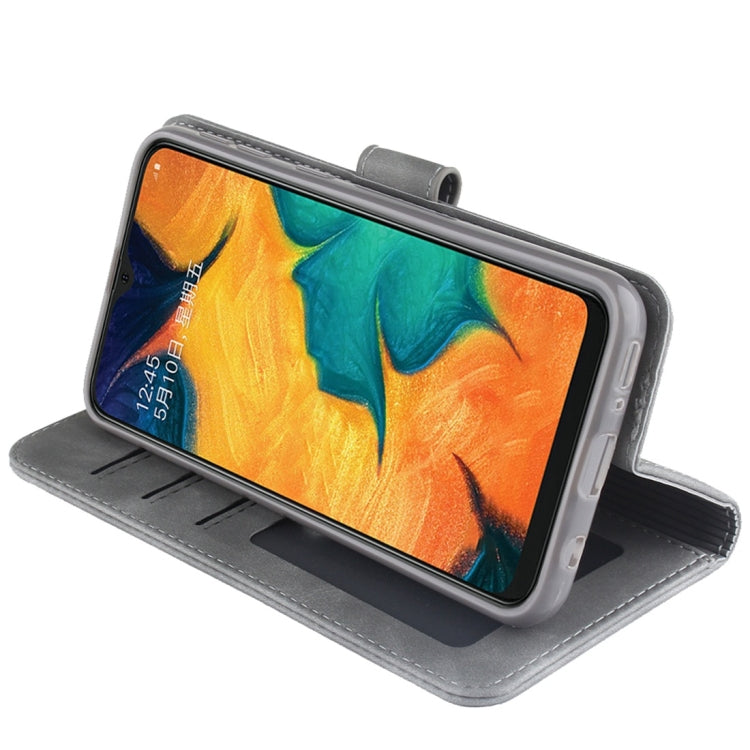 For Galaxy A40 Diaobaolee Pure Fresh Texture Horizontal Flip Leather Case, with Holder & Card Slot & Wallet & Photo Frame