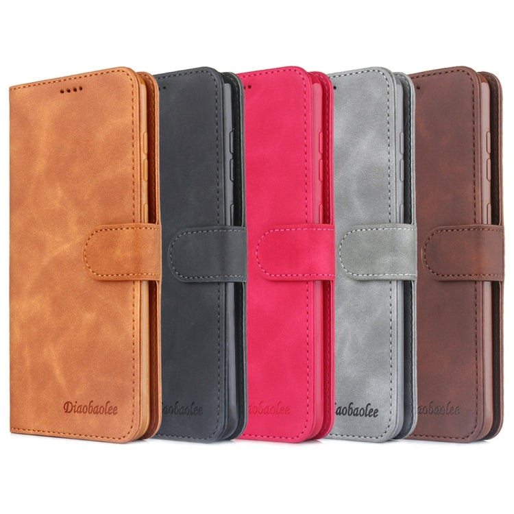 For Galaxy A40s / M30 Diaobaolee Pure Fresh Texture Horizontal Flip Leather Case, with Holder & Card Slot & Wallet & Photo Frame