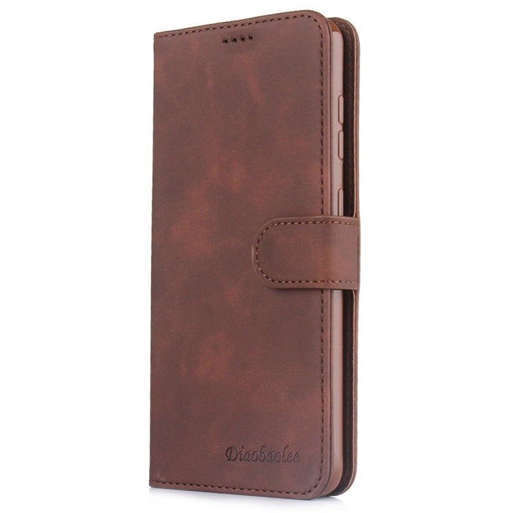 For Galaxy A40s / M30 Diaobaolee Pure Fresh Texture Horizontal Flip Leather Case, with Holder & Card Slot & Wallet & Photo Frame