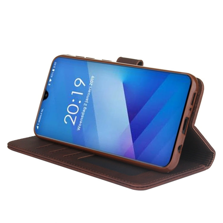 For Galaxy A50 Diaobaolee Pure Fresh Texture Horizontal Flip Leather Case, with Holder & Card Slot & Wallet & Photo Frame