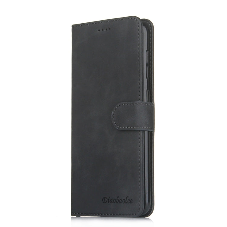 For Galaxy A50 Diaobaolee Pure Fresh Texture Horizontal Flip Leather Case, with Holder & Card Slot & Wallet & Photo Frame