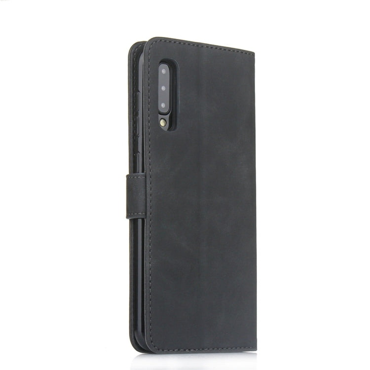 For Galaxy A50 Diaobaolee Pure Fresh Texture Horizontal Flip Leather Case, with Holder & Card Slot & Wallet & Photo Frame