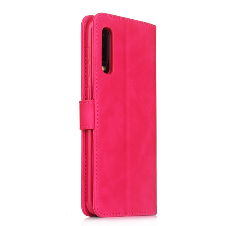 For Galaxy A50 Diaobaolee Pure Fresh Texture Horizontal Flip Leather Case, with Holder & Card Slot & Wallet & Photo Frame