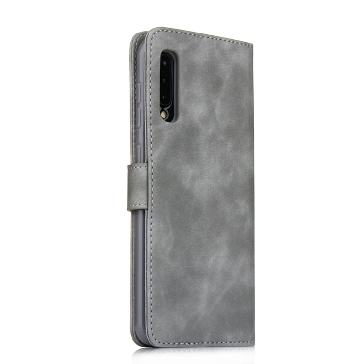For Galaxy A50 Diaobaolee Pure Fresh Texture Horizontal Flip Leather Case, with Holder & Card Slot & Wallet & Photo Frame