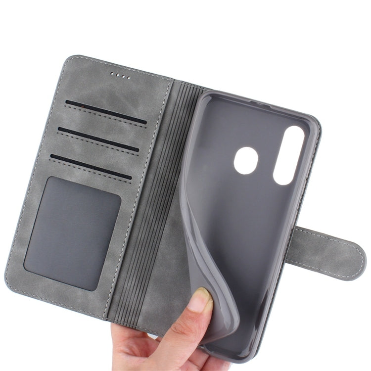 For Galaxy A60 Diaobaolee Pure Fresh Texture Horizontal Flip Leather Case, with Holder & Card Slot & Wallet & Photo Frame
