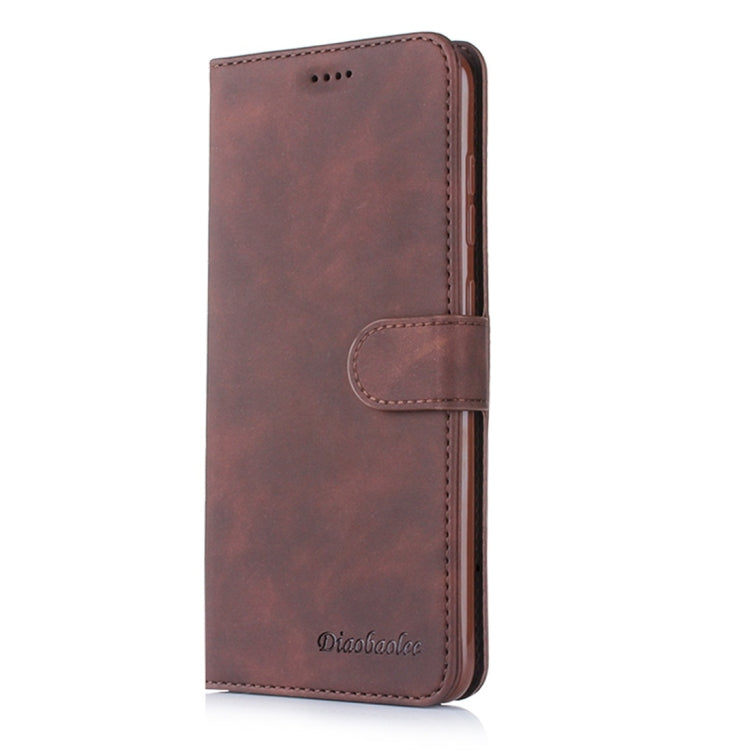 For Galaxy A70 Diaobaolee Pure Fresh Texture Horizontal Flip Leather Case, with Holder & Card Slot & Wallet & Photo Frame